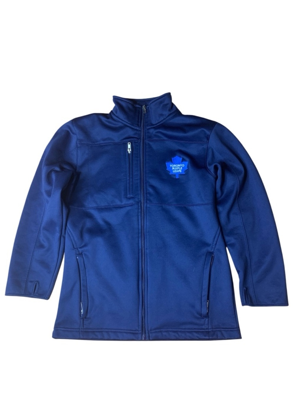 Reebok Toronto Maple Leafs Youth Full Zip Track Jacket Size M (10/12)